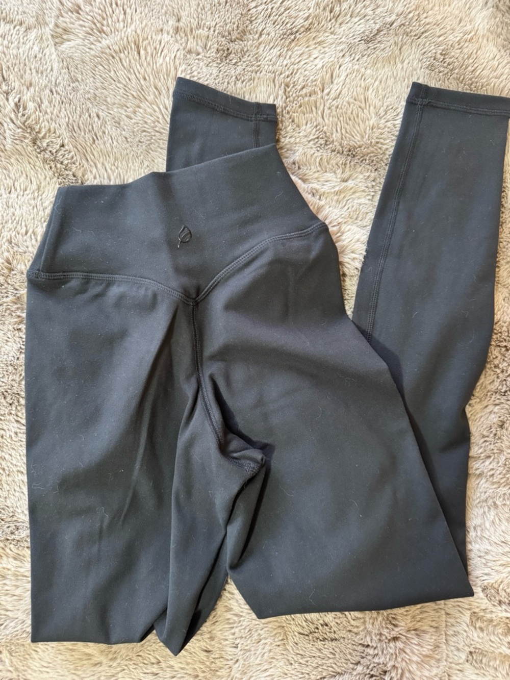 P'tula Black High-Waist Performance Leggings